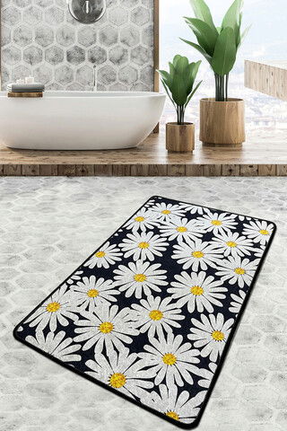 Covoraș de baie, Chilai Home, Primula Djt (70 x 120), 70x120 cm, Poliester, Multicolor