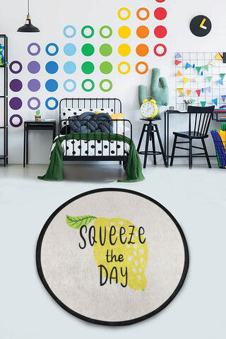 Covoraș de baie, Chilai Home, Mone Djt (100 cm), Poliester, Multicolor