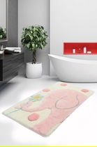 Covoraș de baie, Chilai Home, Büyük Fil, 60x100 cm, Fibre acrilice, Multicolor