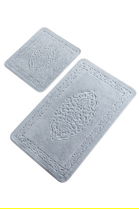 Set covoraș de baie (2 bucăți), Chilai, Elite, Bumbac, Multicolor