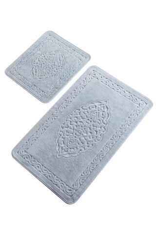 Set covoraș de baie (2 bucăți), Chilai, Elite, Bumbac, Multicolor
