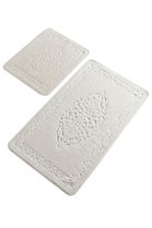 Set covoraș de baie (2 bucăți), Chilai, Elite, Bumbac, Multicolor