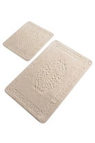 Set covoraș de baie (2 bucăți), Chilai, Elite, Bumbac, Multicolor