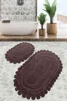 Set covoraș de baie (2 bucăți), Chilai, Regnum, Bumbac, Cacao
