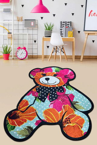 Covoraș de baie, Chilai Home, Marctros Djt (140 x 160), 140x160 cm, Poliester, Multicolor