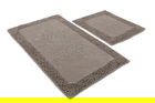 Set covoraș de baie (2 bucăți), Chilai, Piante, Bumbac, Multicolor
