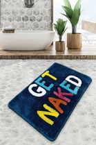 Covoraș de baie, Chilai, Get Naked, 70x120 cm, Fibre acrilice, Multicolor