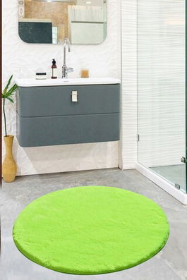 Covoraș de baie, Chilai, Havai, Fibre acrilice, Verde