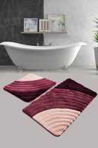 Set covoraș de baie (2 bucăți), Chilai, Well, Fibre acrilice, Multicolor