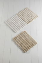 Set covoraș de baie (2 bucăți), Chilai Home, Soft, Fibre acrilice, Multicolor