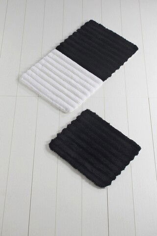 Set covoraș de baie (2 bucăți), Chilai Home, Soft, Fibre acrilice, Multicolor