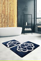 Set covoraș de baie (2 bucăți), Chilai Home, Sofya, Fibre acrilice, Multicolor