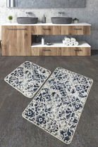 Set covoraș de baie (2 bucăți), Chilai Home, Maine, Poliester, Multicolor