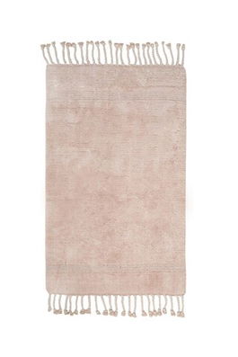 Covoraș de baie, Irya Home, Paloma, 70x110 cm, Bumbac, Roz pudra