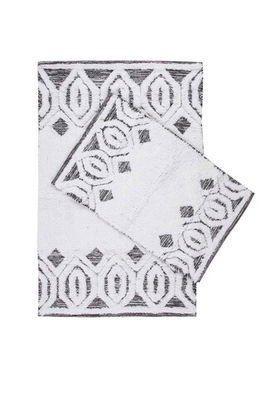 Set covoraș de baie (2 bucăți), Irya Home, Sherry, Bumbac, Gri