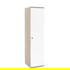 Dulap haine PRIMAVERA 45, H180, 1U, polite, bara umerase, Oak, Alb