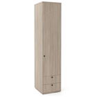 Dulap haine PRIMAVERA 45, H200, 1U2S, bara umerase, Oak
