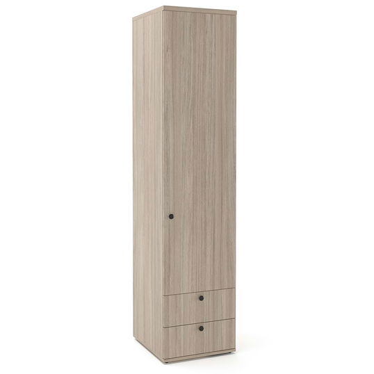 Dulap haine PRIMAVERA 45, H200, 1U2S, bara umerase, Oak