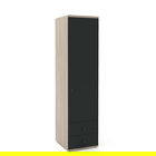 Dulap haine PRIMAVERA 45, H180, 1U2S, bara umerase, Oak, Antracit