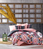 Lenjerie de pat dubla (EU) (IT), Luisa - Powder, Cotton Box, Bumbac Satinat