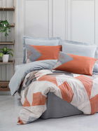 Lenjerie de pat pentru o persoana Single XXL (DE), Joseph - Blue, Cotton Box, Bumbac Ranforce