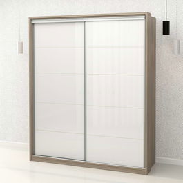 Dulap haine usi culisante PRIMAVERA 185, H255, Oak, Gloss