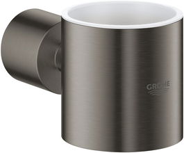 Suport de perete pentru pahar Grohe Atrio brushed hard graphite