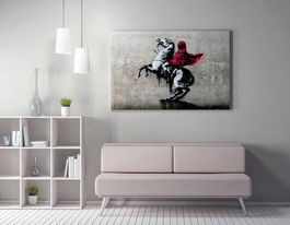 Tablou decorativ, WY02 (70 x 100), 50% bumbac / 50% poliester, Canvas imprimat, Multicolor