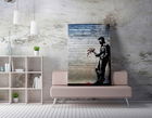 Tablou decorativ, WY17 (70 x 100), 50% bumbac / 50% poliester, Canvas imprimat, Multicolor