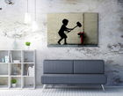 Tablou decorativ, WY34 (70 x 100), 50% bumbac / 50% poliester, Canvas imprimat, Multicolor