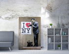 Tablou decorativ, WY42 (70 x 100), 50% bumbac / 50% poliester, Canvas imprimat, Multicolor