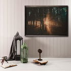 Tablou decorativ, Forest, Lemn, Lemn, Multicolor