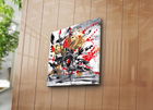 Tablou decorativ, 4545K-98, Canvas, Dimensiune: 45 x 45 cm, Multicolor