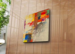 Tablou decorativ, 4545K-99, Canvas, Dimensiune: 45 x 45 cm, Multicolor