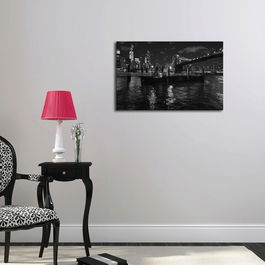 Tablou decorativ, 4570BRC-4, Canvas, Dimensiune: 45 x 70 cm, Multicolor