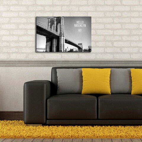 Tablou decorativ, 4570BRC-14, Canvas, Dimensiune: 45 x 70 cm, Multicolor