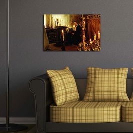 Tablou decorativ, 4570POC-13, Canvas, Dimensiune: 45 x 70 cm, Multicolor