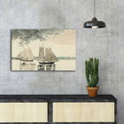 Tablou decorativ, FAMOUSART-022, Canvas, Dimensiune: 45 x 70 cm, Multicolor