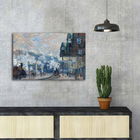Tablou decorativ, FAMOUSART-033, Canvas, Dimensiune: 45 x 70 cm, Multicolor