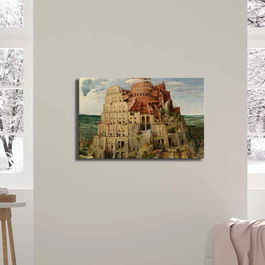 Tablou decorativ, FAMOUSART-09, Canvas, Dimensiune: 45 x 70 cm, Multicolor