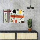 Tablou decorativ, FAMOUSART-109, Canvas, Dimensiune: 45 x 70 cm, Multicolor
