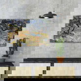Tablou decorativ, FAMOUSART-114, Canvas, Dimensiune: 45 x 70 cm, Multicolor