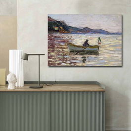 Tablou decorativ, 70100FAMOUSART-011, Canvas, 70 x 100 cm, Multicolor