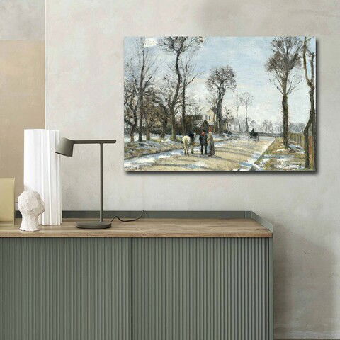 Tablou decorativ, 70100FAMOUSART-017, Canvas, 70 x 100 cm, Multicolor