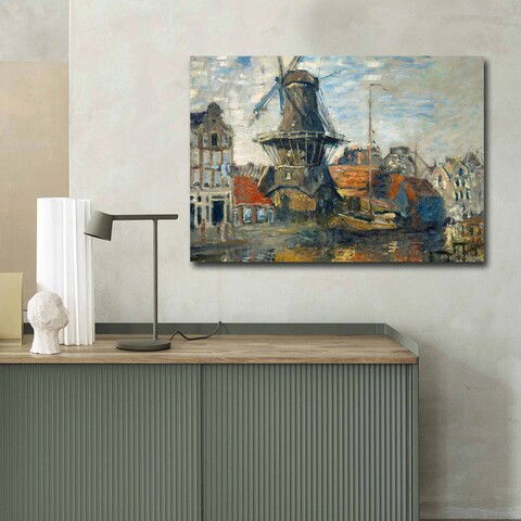 Tablou decorativ, 70100FAMOUSART-016, Canvas, 70 x 100 cm, Multicolor