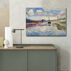 Tablou decorativ, 70100FAMOUSART-018, Canvas, 70 x 100 cm, Multicolor