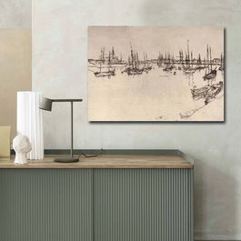 Tablou decorativ, 70100FAMOUSART-029, Canvas, 70 x 100 cm, Multicolor