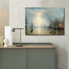 Tablou decorativ, 70100FAMOUSART-030, Canvas, 70 x 100 cm, Multicolor