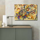 Tablou decorativ, 70100FAMOUSART-031, Canvas, 70 x 100 cm, Multicolor