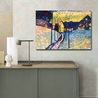 Tablou decorativ, 70100FAMOUSART-035, Canvas, 70 x 100 cm, Multicolor